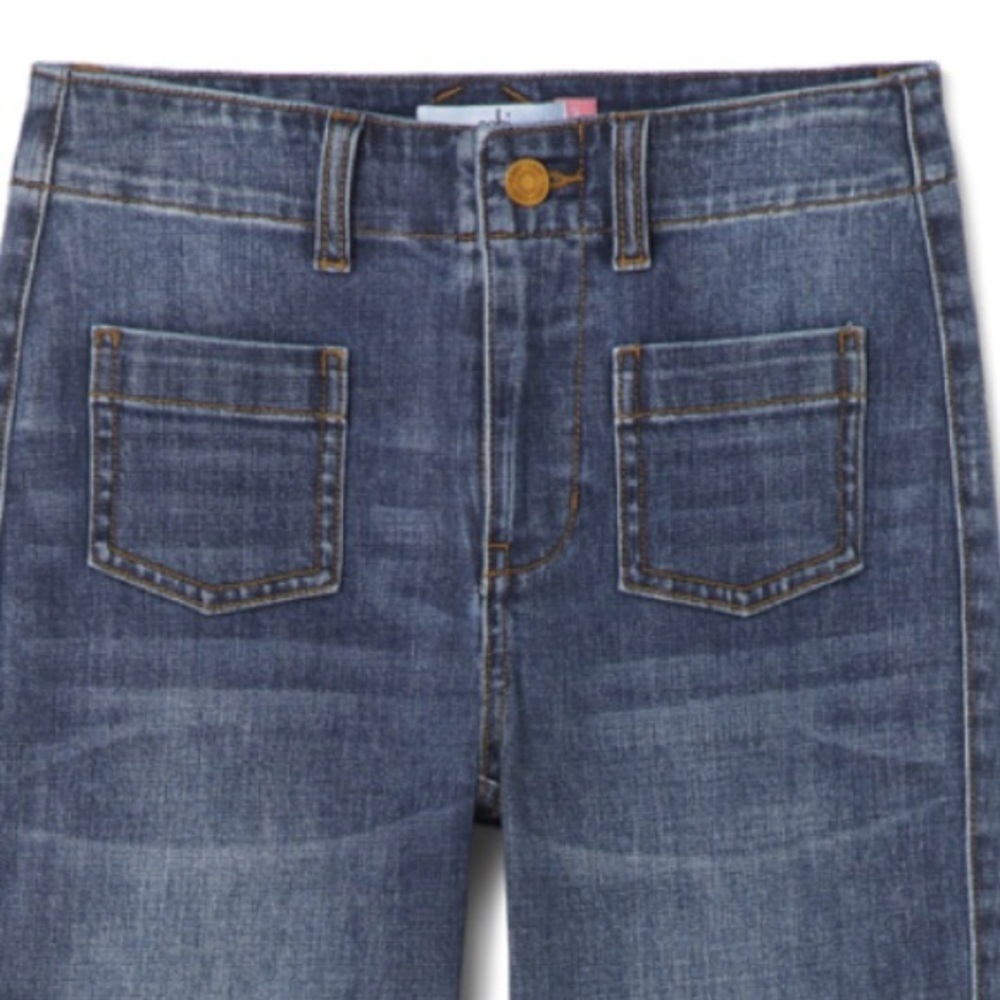 CAbi Carmel Cropped Blue Jeans 6 NEW - Picture 10 of 10